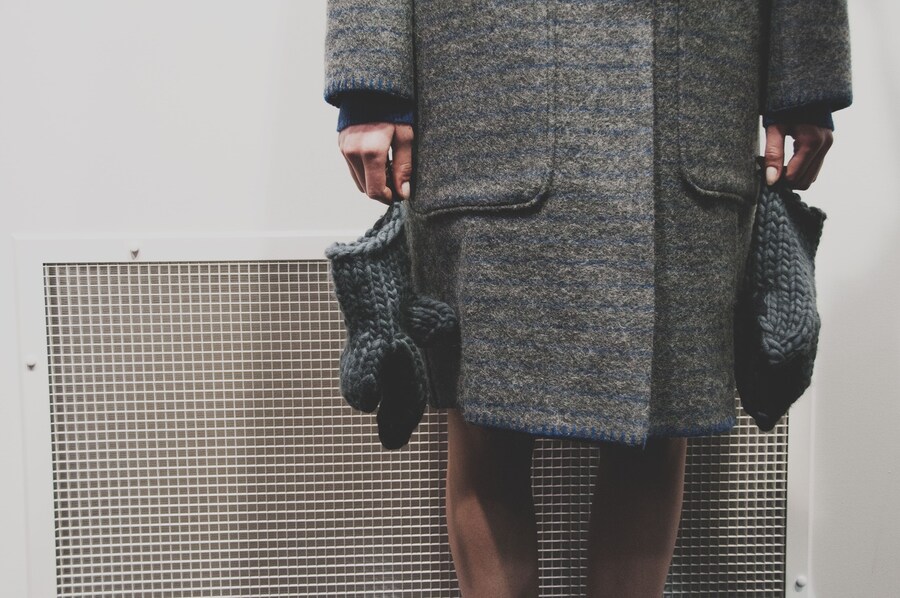 Christopher Raeburn AW15 Womenswear Dazed backstage coat 21