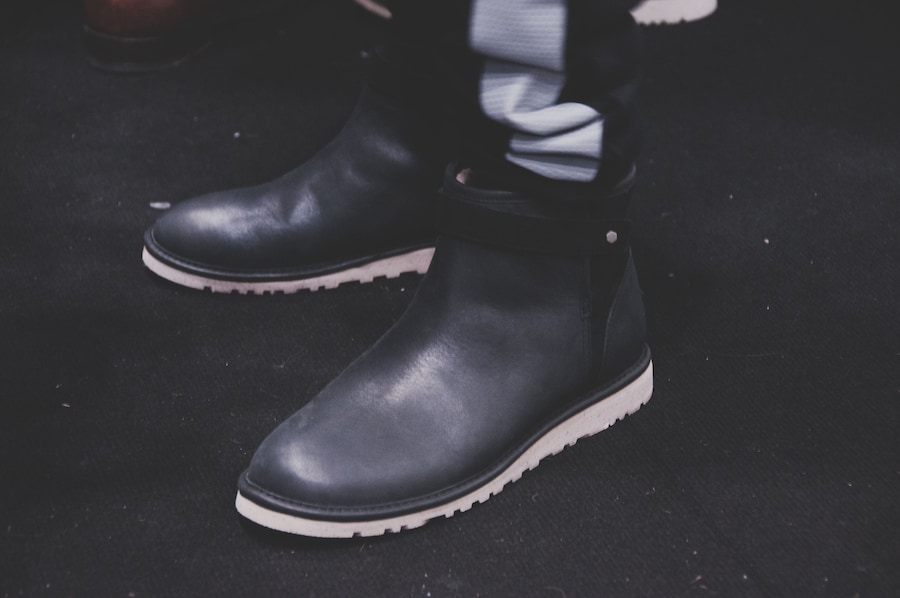 Christopher Raeburn AW15 Womenswear Dazed backstage boots 22