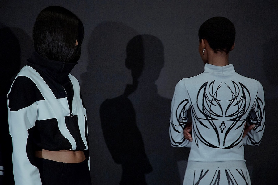 Marcelo Burlon County of Milan AW15 Womenswear detail back 16