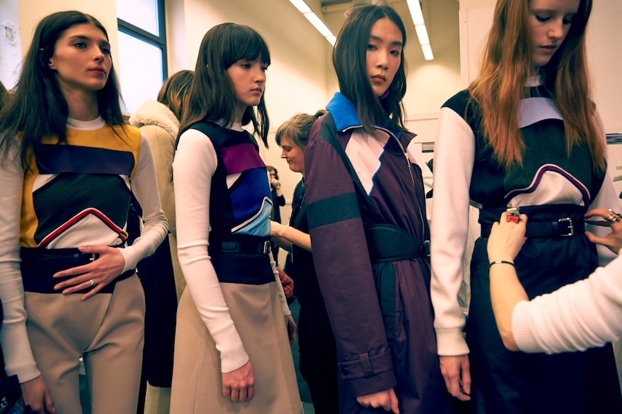Iceberg AW15 Dazed backstage womenswear 14