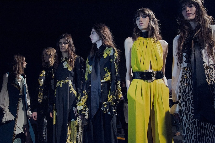 Roberto Cavalli AW15 Dazed backstage Womenswear jumpsuit 7