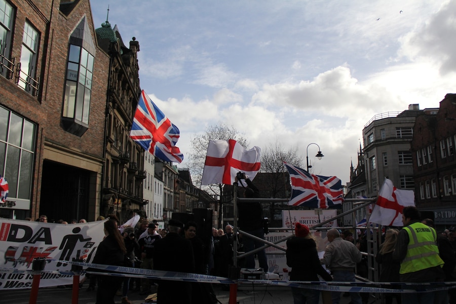 Newcastle Unites against Pegida 0