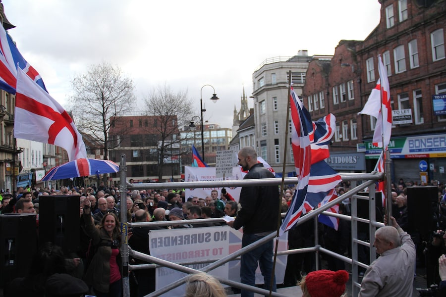 Newcastle Unites against Pegida 1