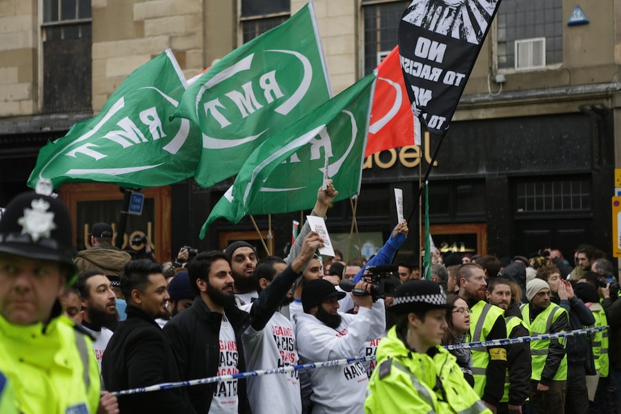 Newcastle Unites against Pegida 6