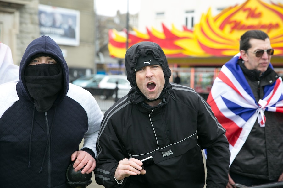 Anti-Nigel Farage UKIP Margate Spring Conference protest 0