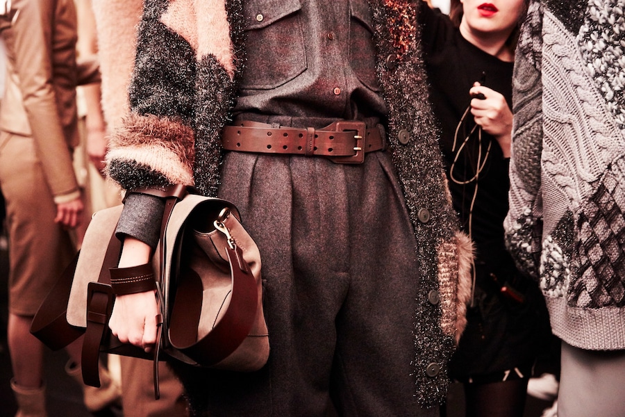 Trussardi AW15, Dazed backstage, Milan, Womenswear 26