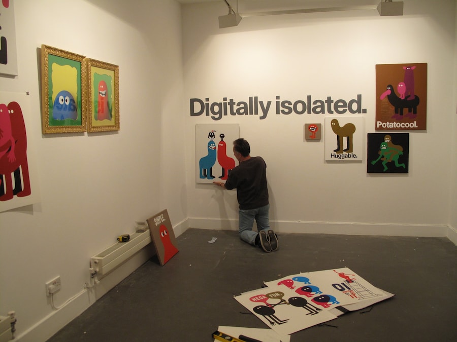 Genevi&#232;ve Gauckler &#39;Digitally Isolated&#39; - 2009 14