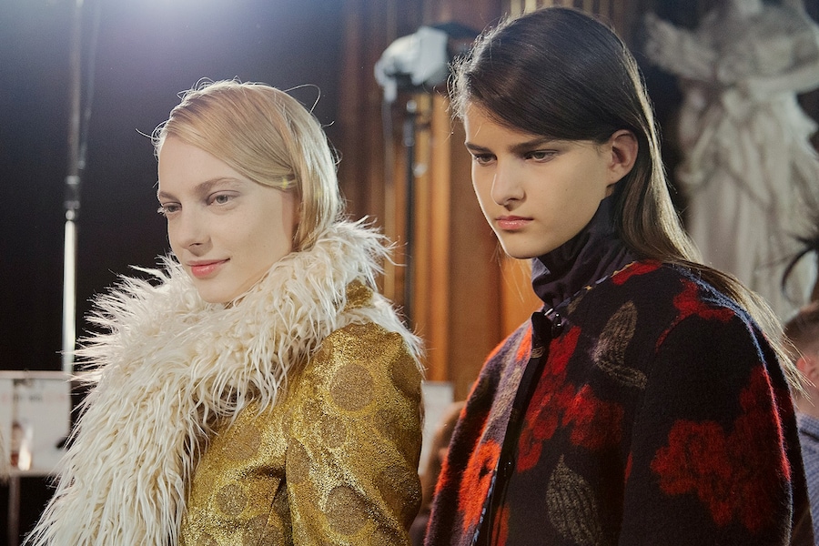Dries Van Noten AW15, Dazed backstage, Paris, Womenswear 13