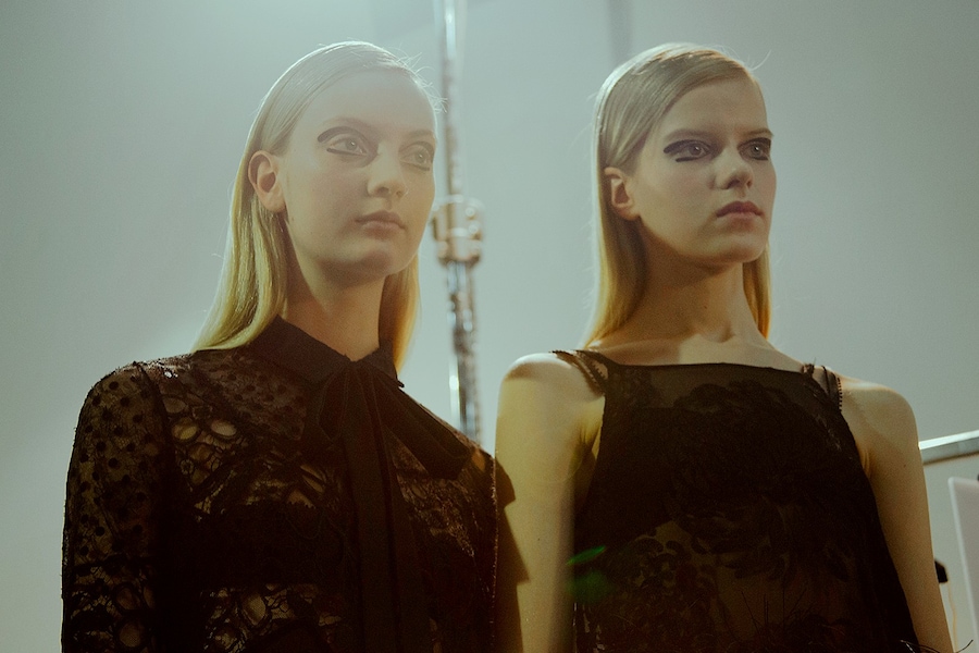 Rochas AW15, Dazed backstage, Womenswear 4