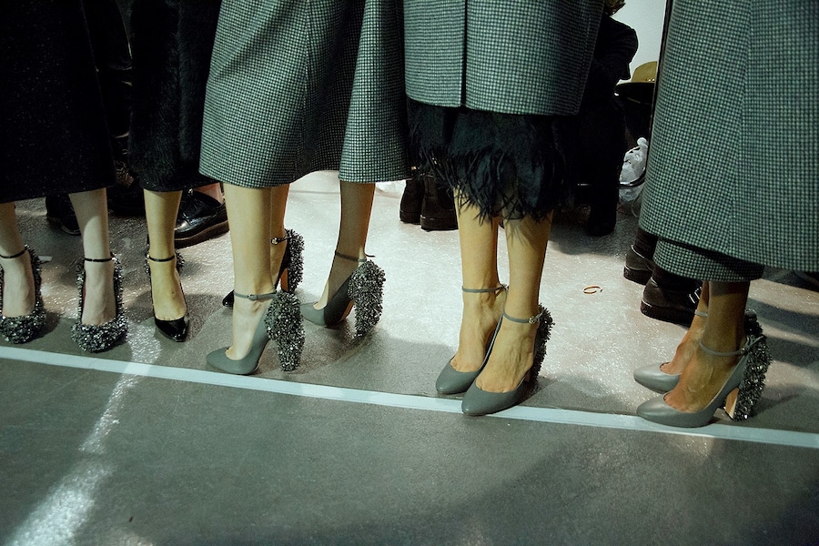 Rochas AW15, Dazed backstage, Womenswear 22