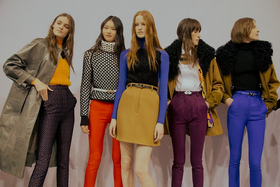 Carven AW15, Dazed backstage, Womenswear, Paris 13