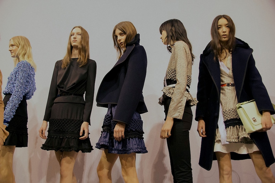 Carven AW15, Dazed backstage, Womenswear, Paris 24