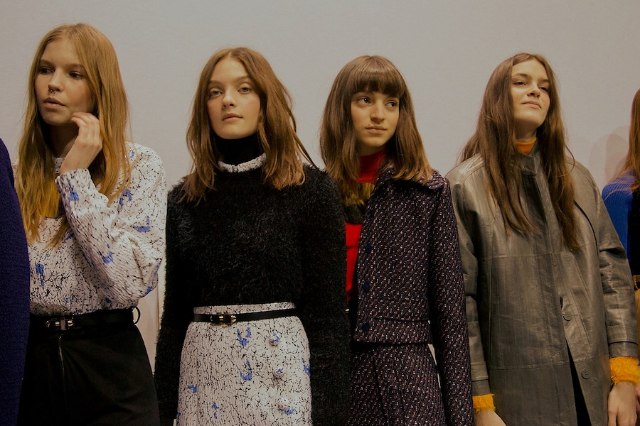 Carven AW15, Dazed backstage, Womenswear, Paris 23