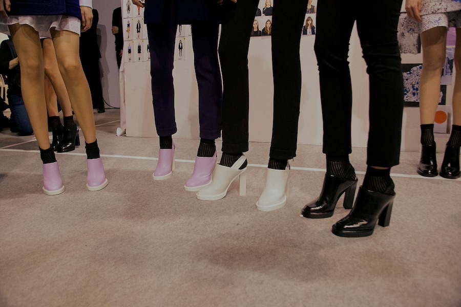 Carven AW15, Dazed backstage, Womenswear, Paris 27