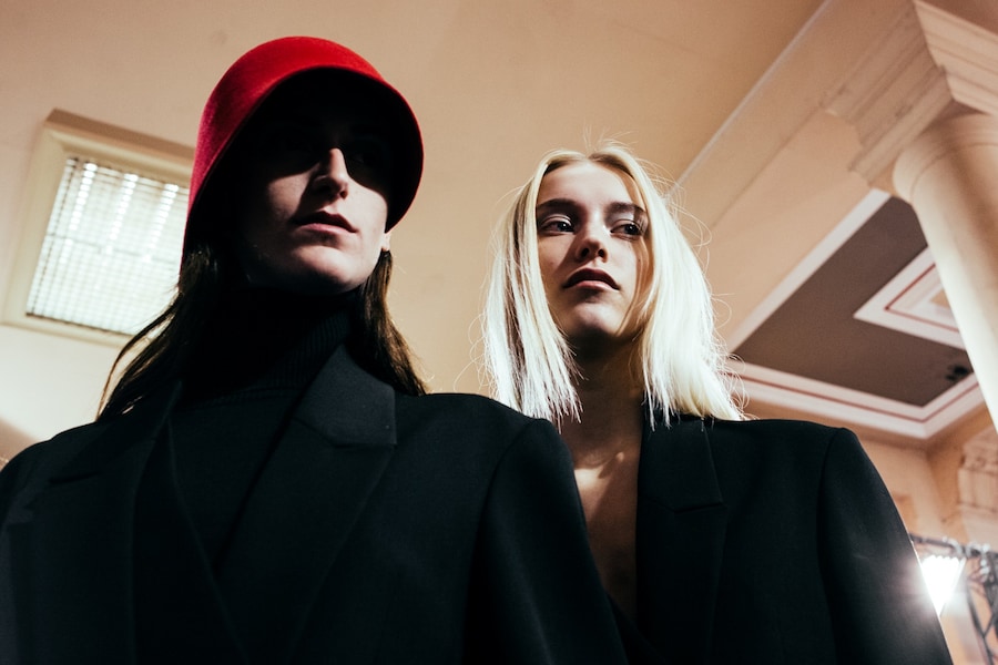 Hussein Chalayan AW15, Dazed backstage, Paris, Womenswear 13