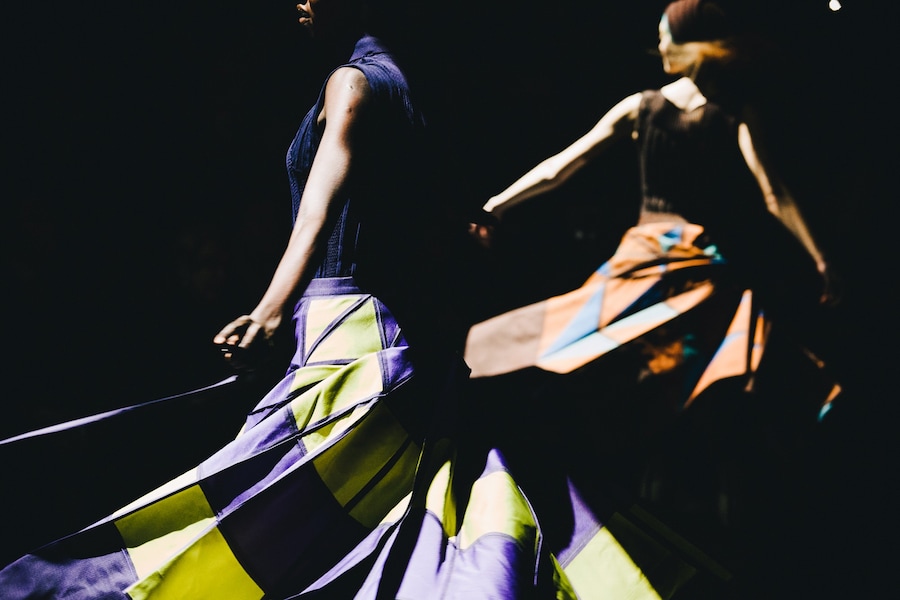 Issey Miyake AW15, Dazed backstage, Womenswear, Paris 16