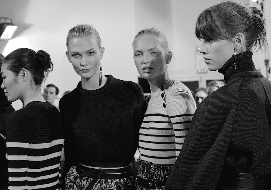 Isabel Marant AW15, Dazed backstage, Womenswear, Paris 4