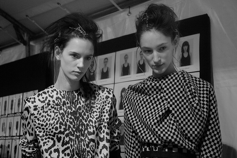 Haider Ackermann AW15, Dazed backstage, Womenswear, Paris 8