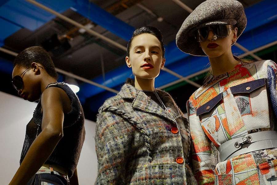 Acne Studios AW15, Womenswear, Dazed backstage, Paris 12