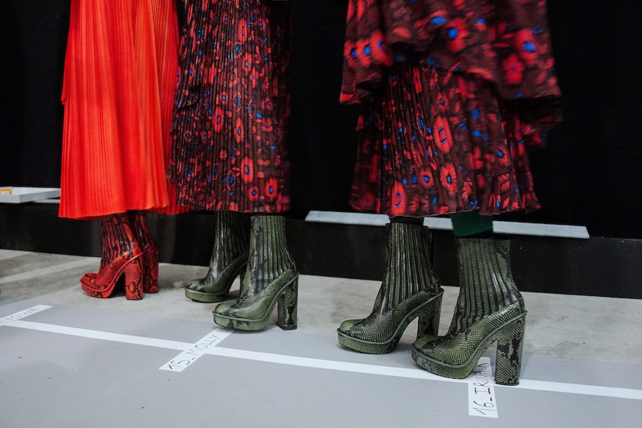 Kenzo AW15, Dazed backstage, Womenswear, Paris 27