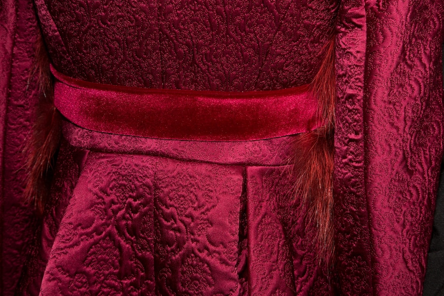Givenchy AW15, Dazed, Womenswear, Fuchsia Baroque Jacket 15
