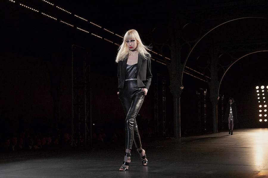 Saint Laurent AW15, Dazed runway, womenswear, Paris 24