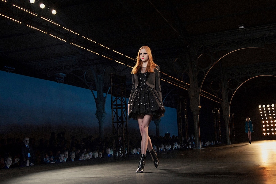 Saint Laurent AW15, Dazed runway, womenswear, Paris 27