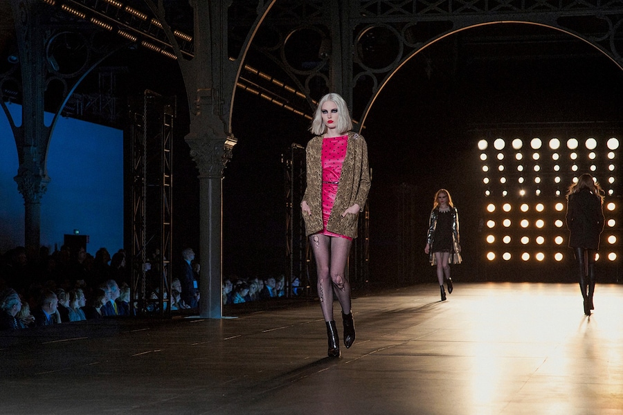Saint Laurent AW15, Dazed runway, womenswear, Paris 29