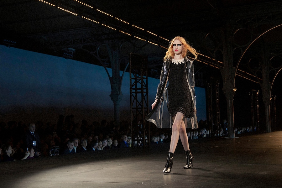 Saint Laurent AW15, Dazed runway, womenswear, Paris 32