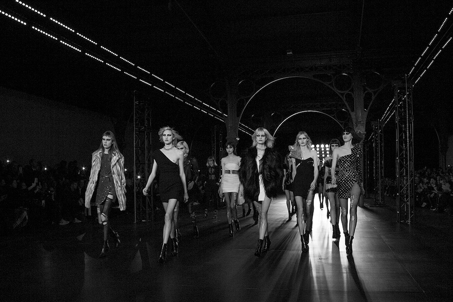 Saint Laurent AW15, Dazed runway, womenswear, Paris 4