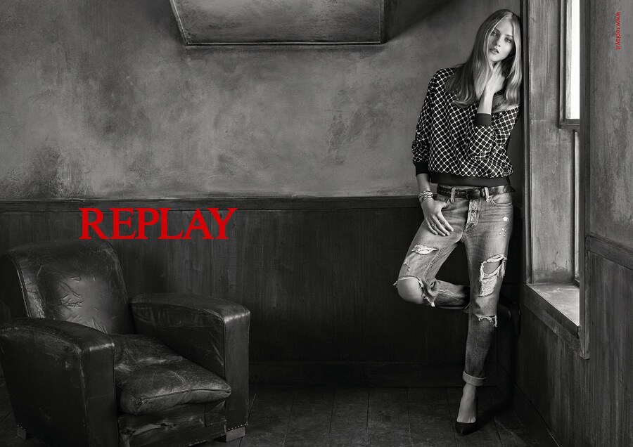 Anna Selezneva Isaac Carew Replay SS15 campaign 0