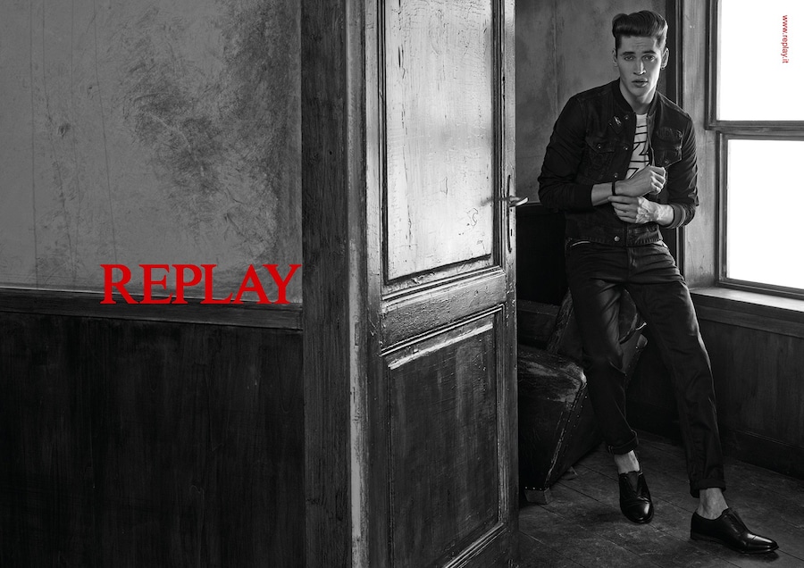 Anna Selezneva Isaac Carew Replay SS15 campaign 3