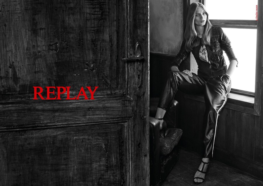 Anna Selezneva Isaac Carew Replay SS15 campaign 4