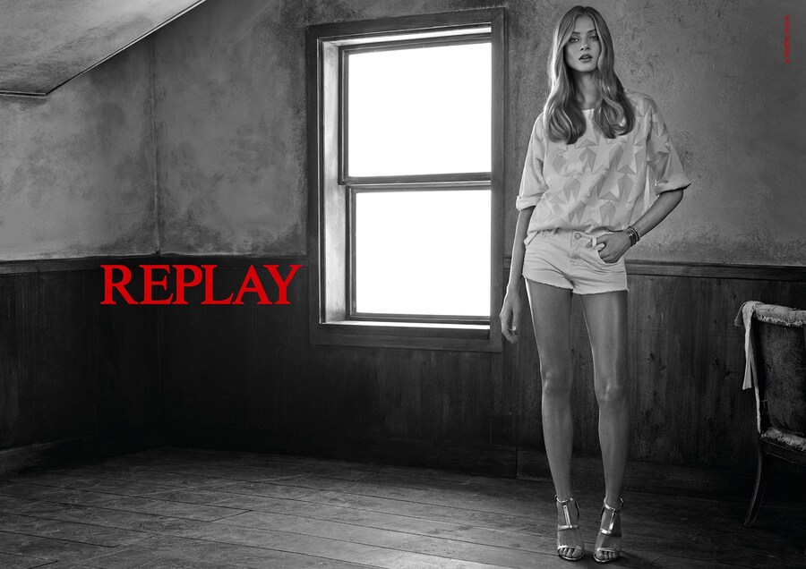 Anna Selezneva Isaac Carew Replay SS15 campaign 6