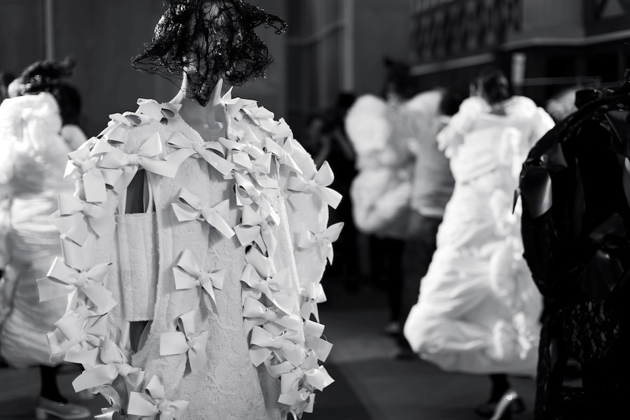 Comme des Gar&#231;ons AW15 Dazed backstage womenswear 5