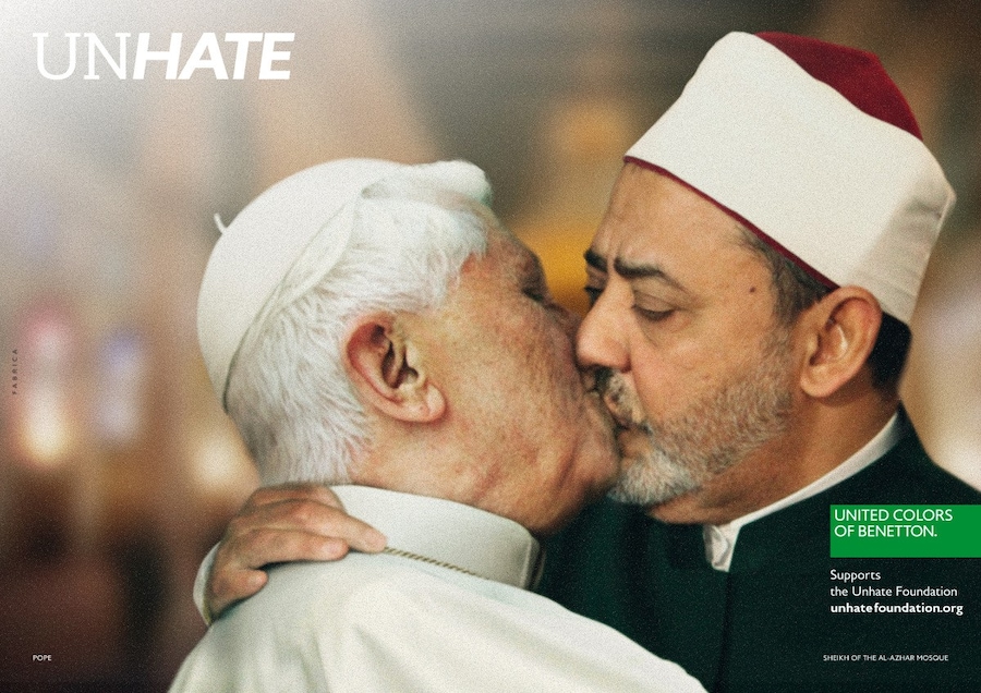 Dazed Digital, UNHATE campaign, United Colours of Benetton 3