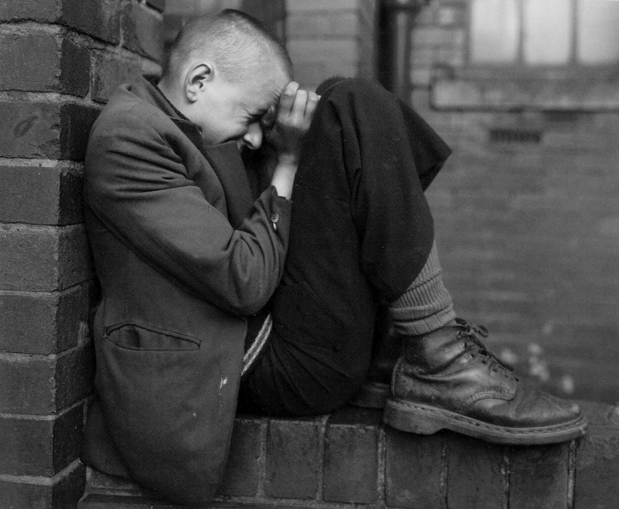 Chris Killip Youth On Wall