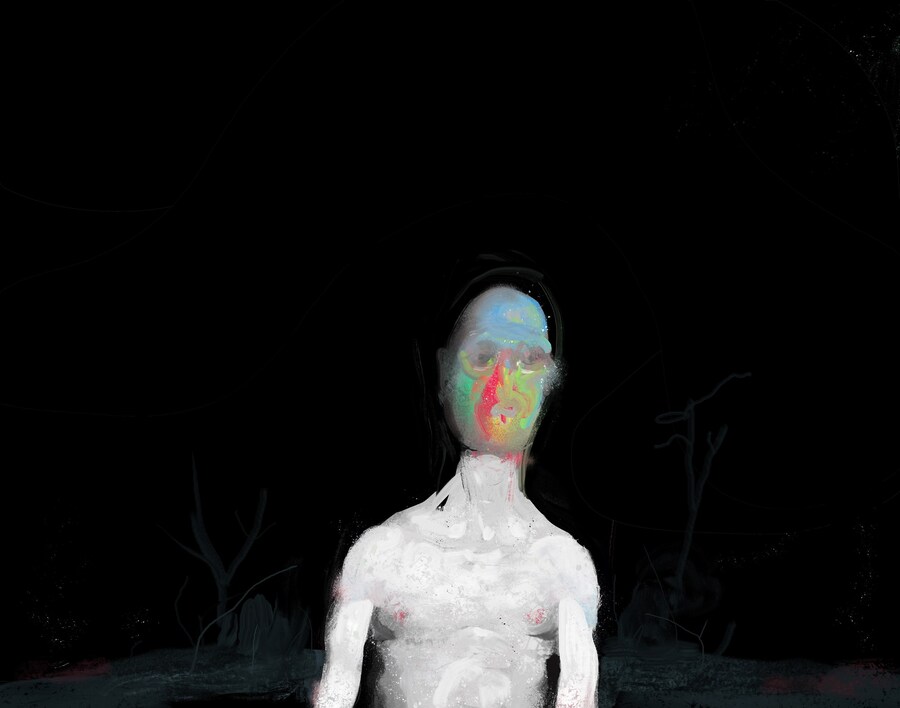 issue 2 - HYSTERIA - Alone 2, an illustration by I 16