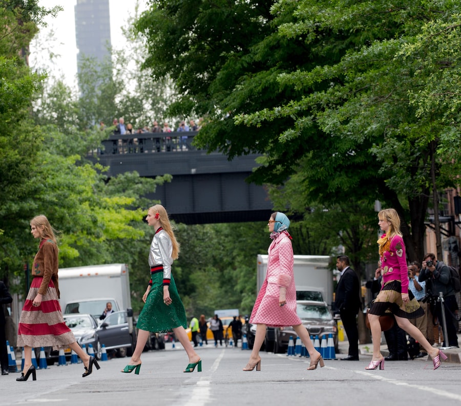 Gucci Cruise show 2016 resort Alessandro Michele New York 16