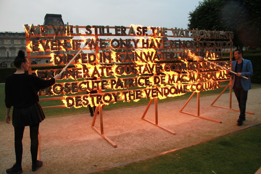 Rob Montgomery Louvre Fire Poem 1 10