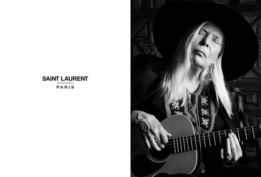 Joni Mitchell, Saint Laurent, Hedi Slimane 3