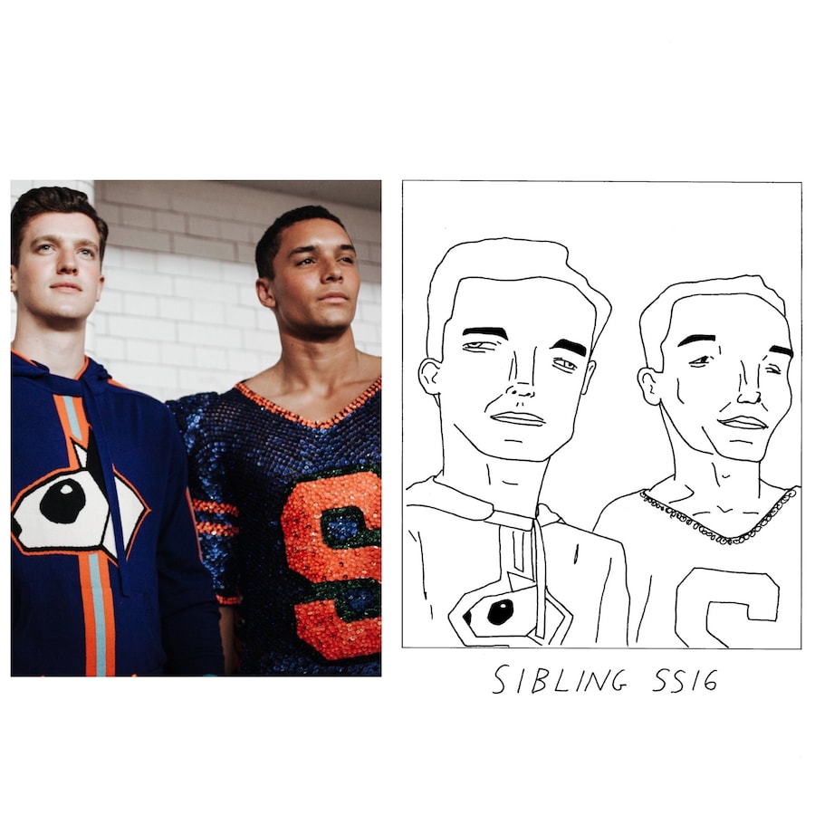 Sibling SS16 LCM Badly Drawn Models Sean Ryan 6