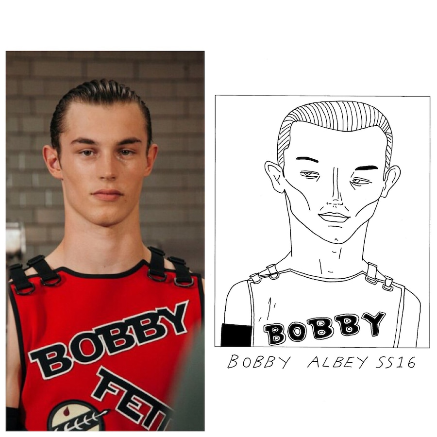 Bobby Abley SS16 LCM Badly Drawn Models Sean Ryan 8