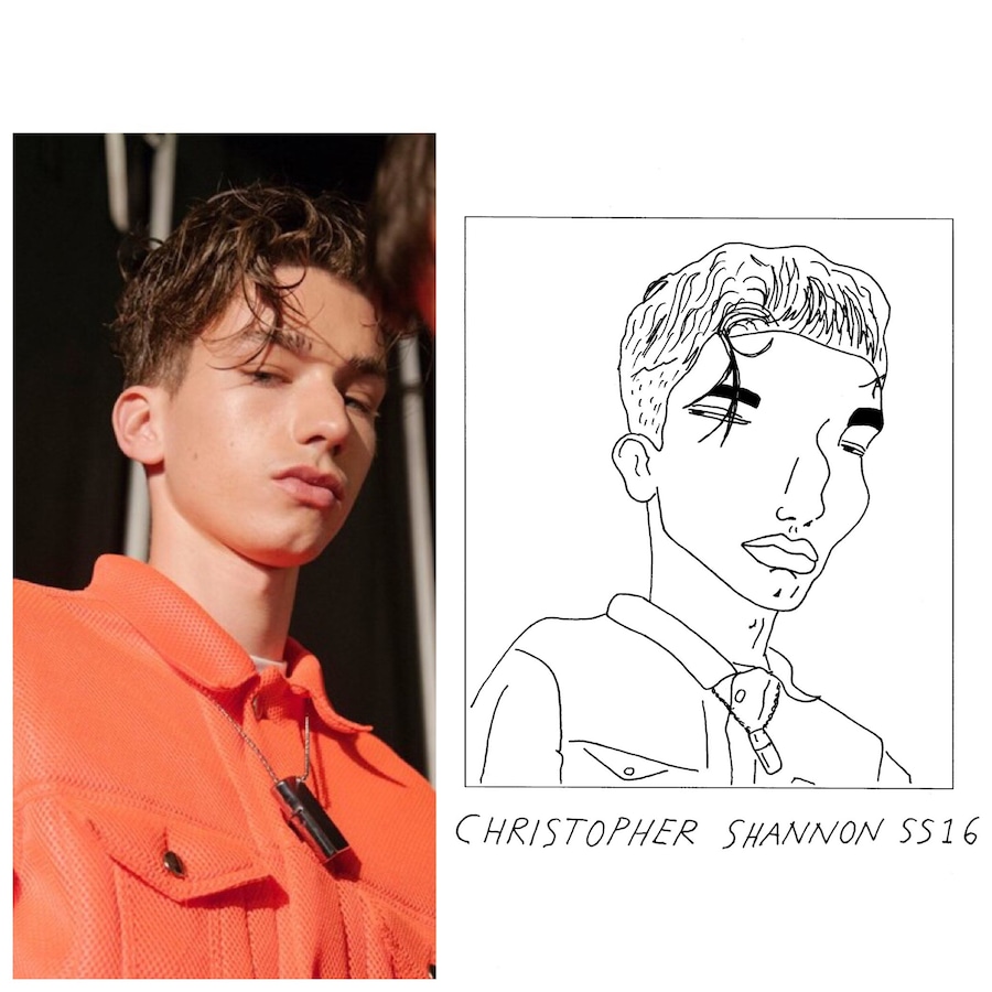 Christopher Shannon SS16 LCM Badly Drawn Models Sean Ryan 11
