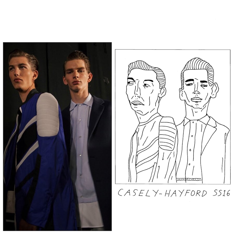 Casely-Hayford SS16 LCM Badly Drawn Models Sean Ryan 13