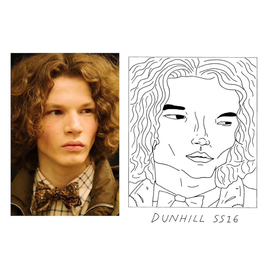 Dunhill SS16 LCM Badly Drawn Models Sean Ryan 16
