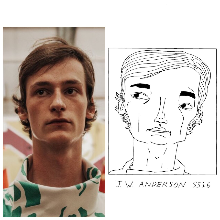 J.W. Anderson SS16 LCM Badly Drawn Models Sean Ryan 18