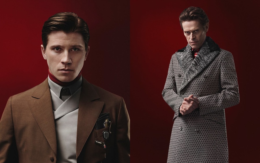 Garrett Hedlund and Willem Dafoe AW12 12