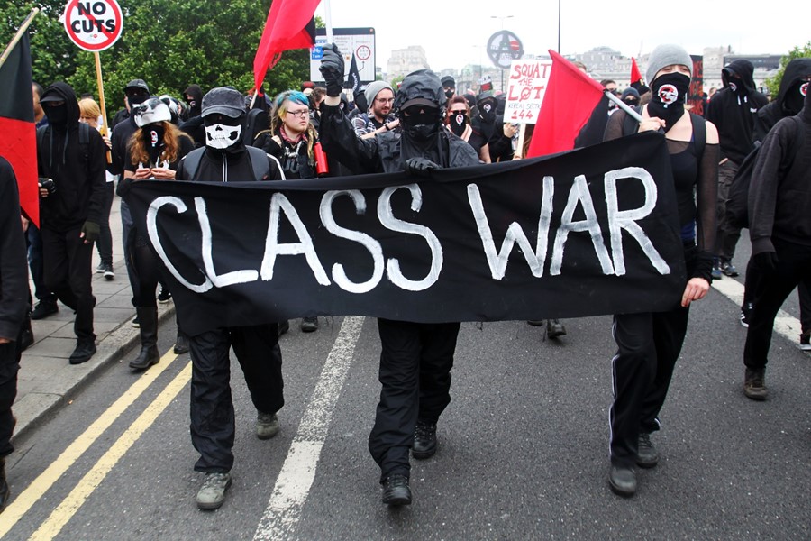 anti-austerity march