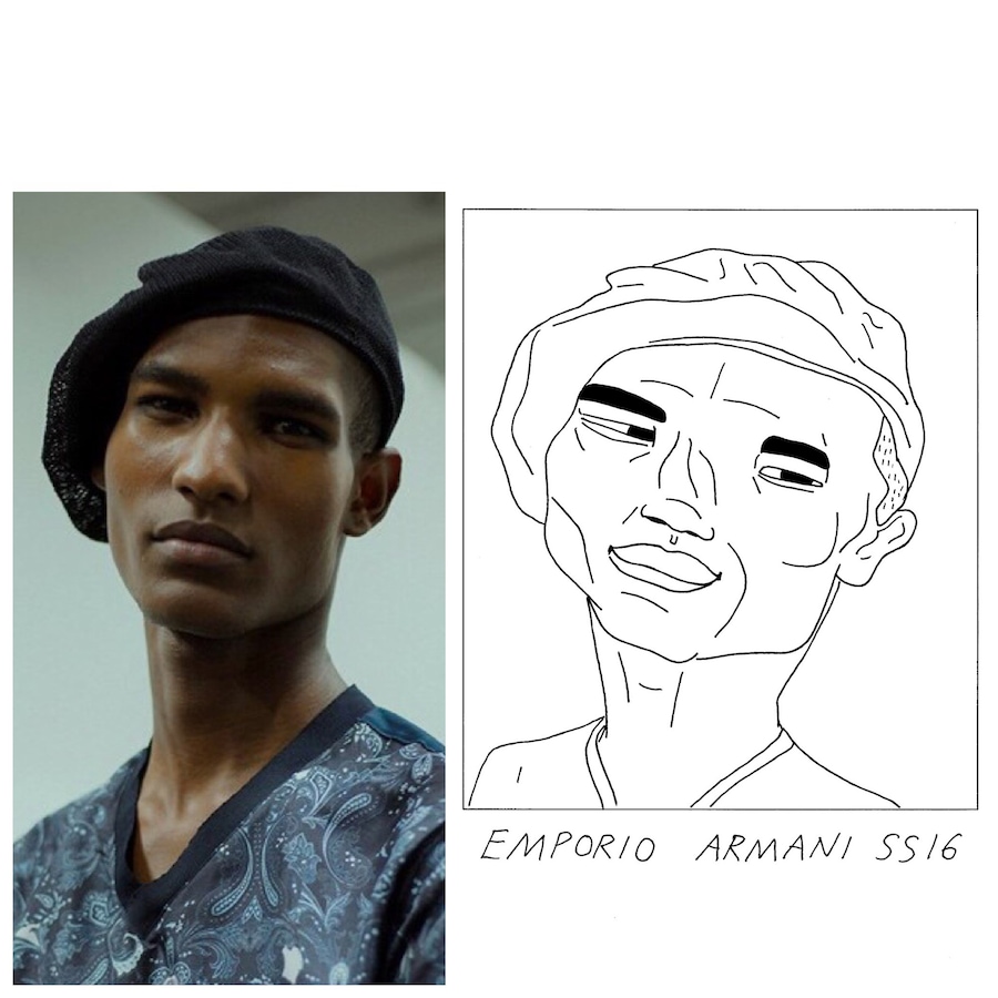 Emporio Armani SS16 Milan menswear Badly Drawn Models 11